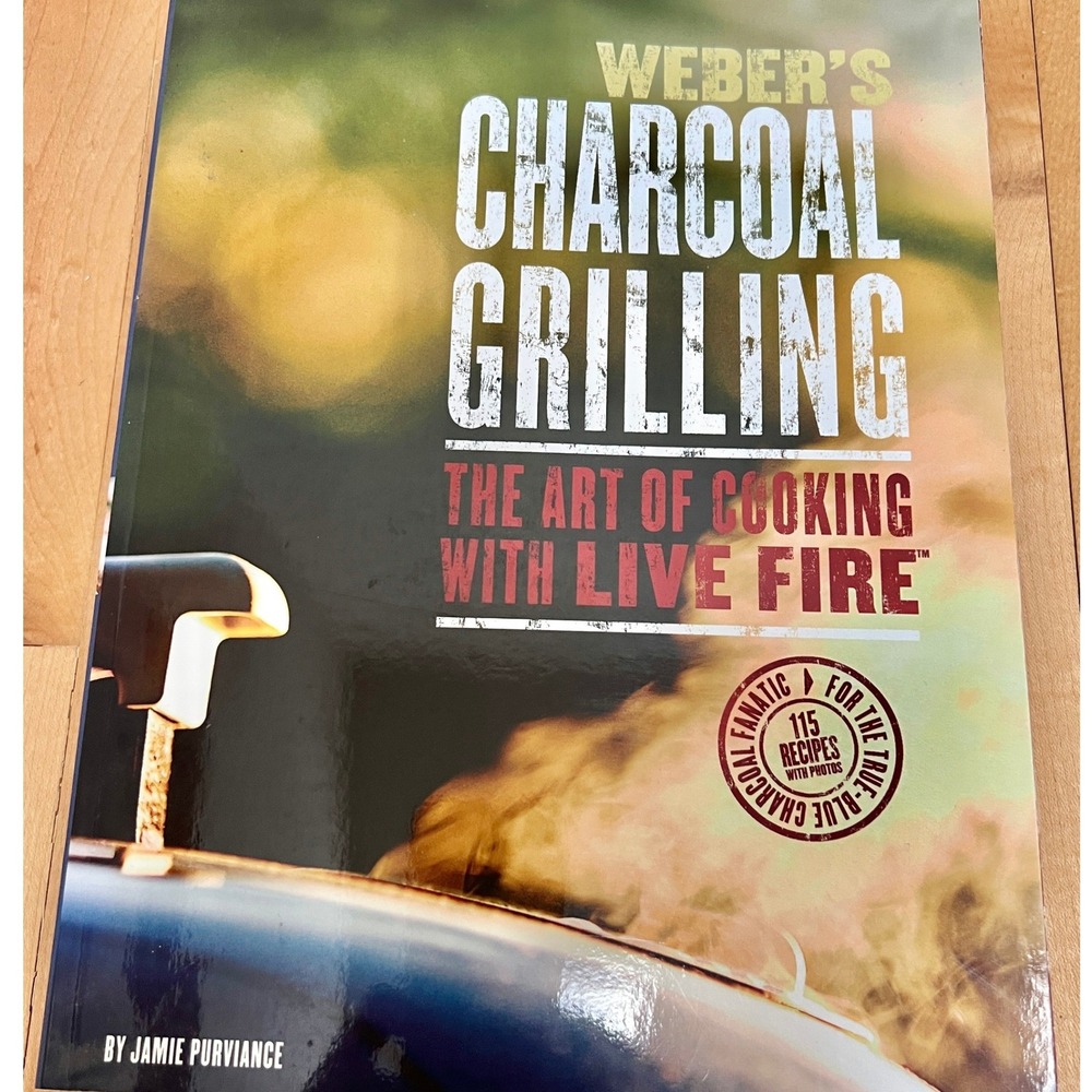 Weber Cookbook Unisex OS Multi Charcoal Grilling‎ Art of Cooking with Live Fire